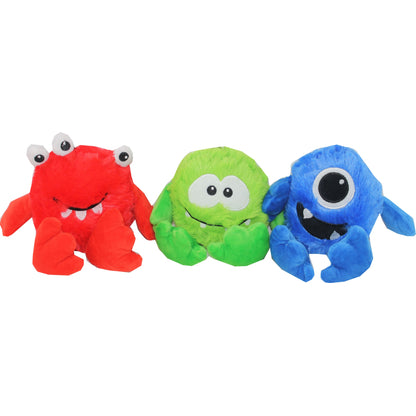 Monster With Lg Squeaker Dog Toy