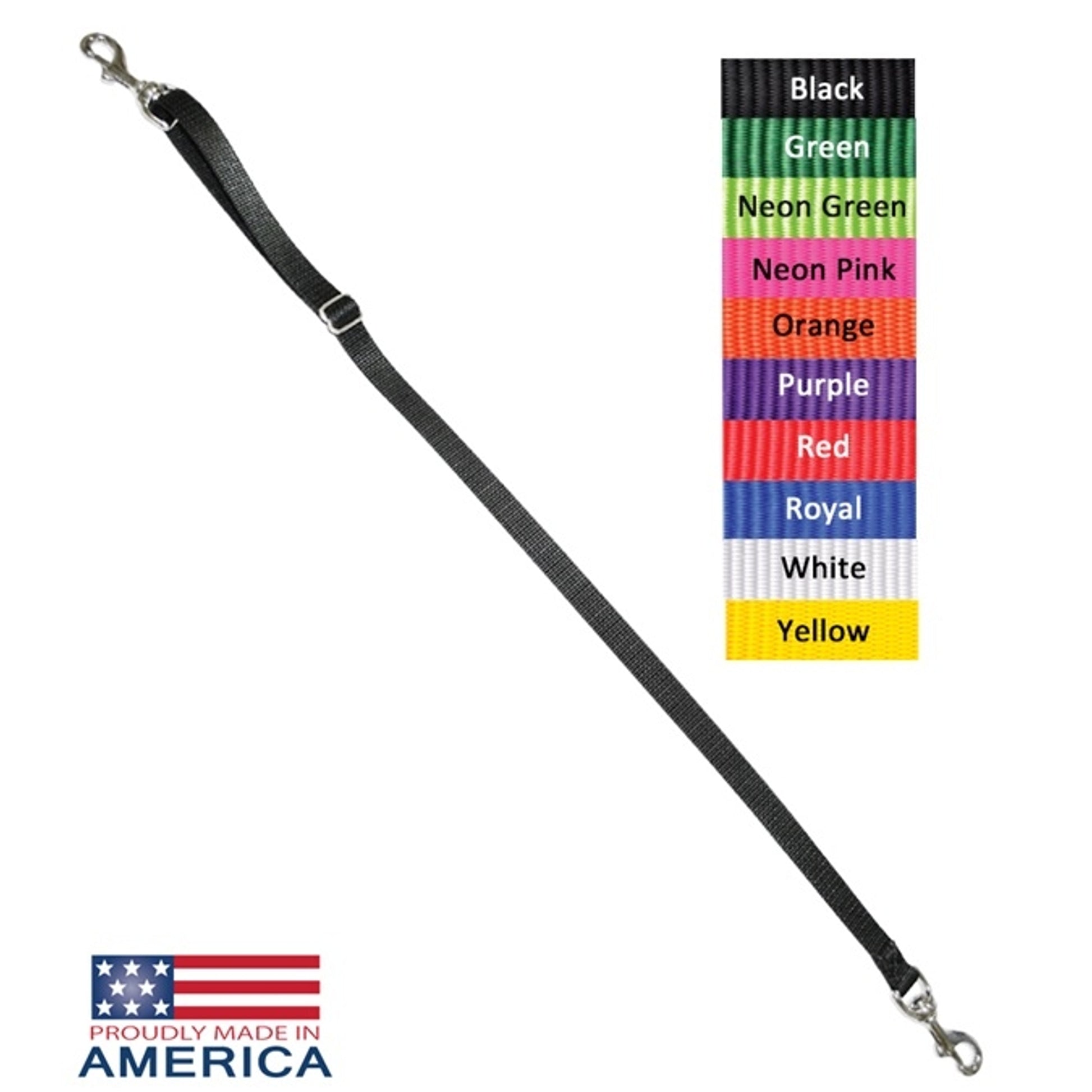 Feather-Weight Nylon Tie Down for Buxton Martingale