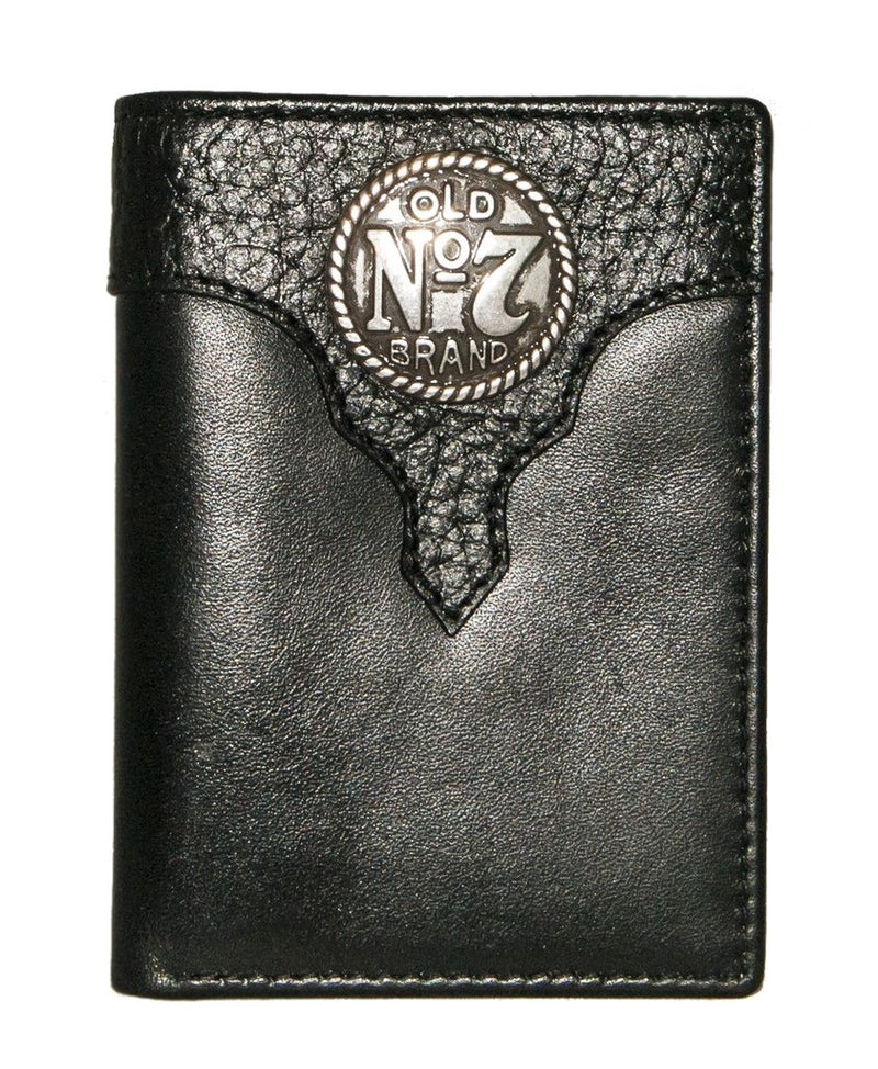 Jack Daniel's Mens Old No.7 Collection Trifold Wallet