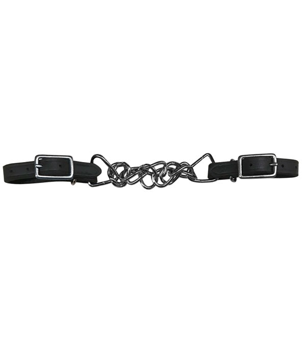 Jacks Leather Curb Strap