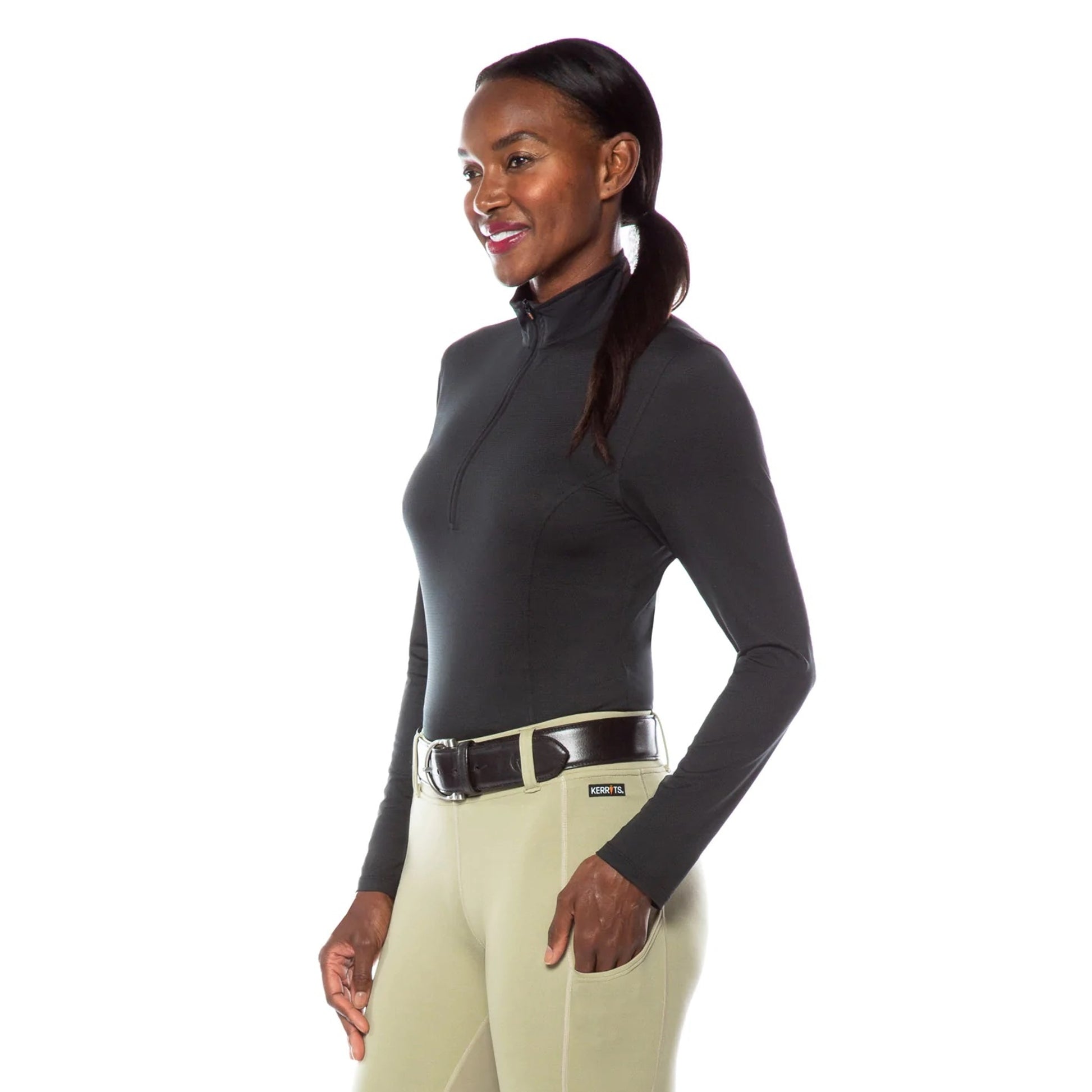 Kerrits Ladies Ice Fil Lite Long Sleeve Riding Shirt