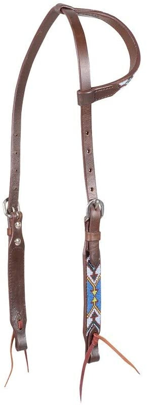 Cashel Beaded Arrows Slip Ear Headstall