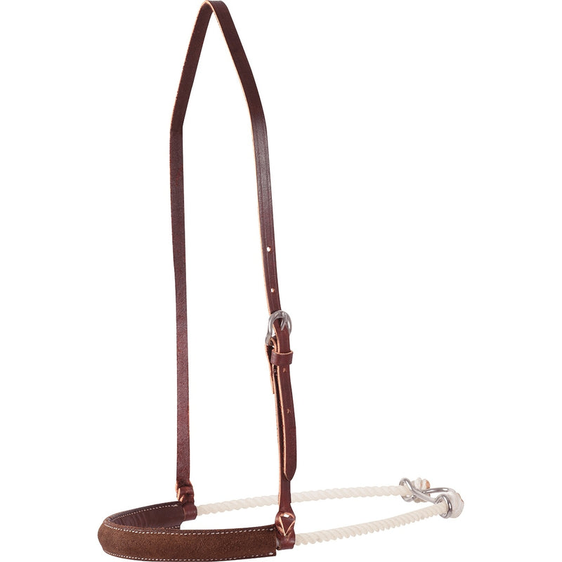 Martin Saddlery Rope Noseband Leather Covered