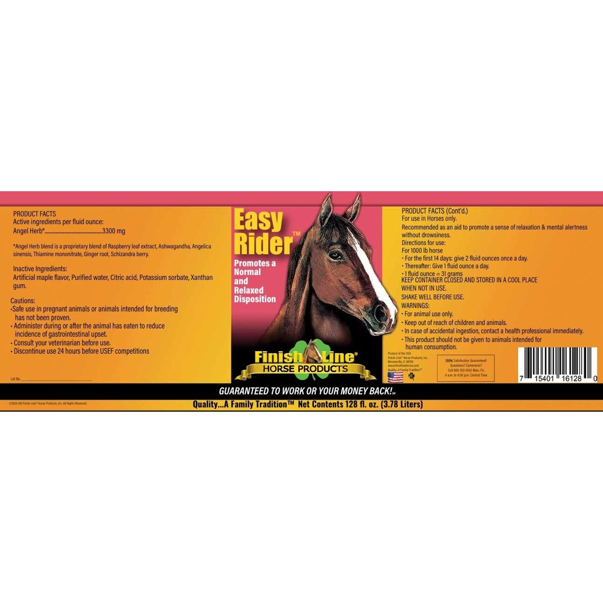 Finish Line Easy Rider Liquid Supplement