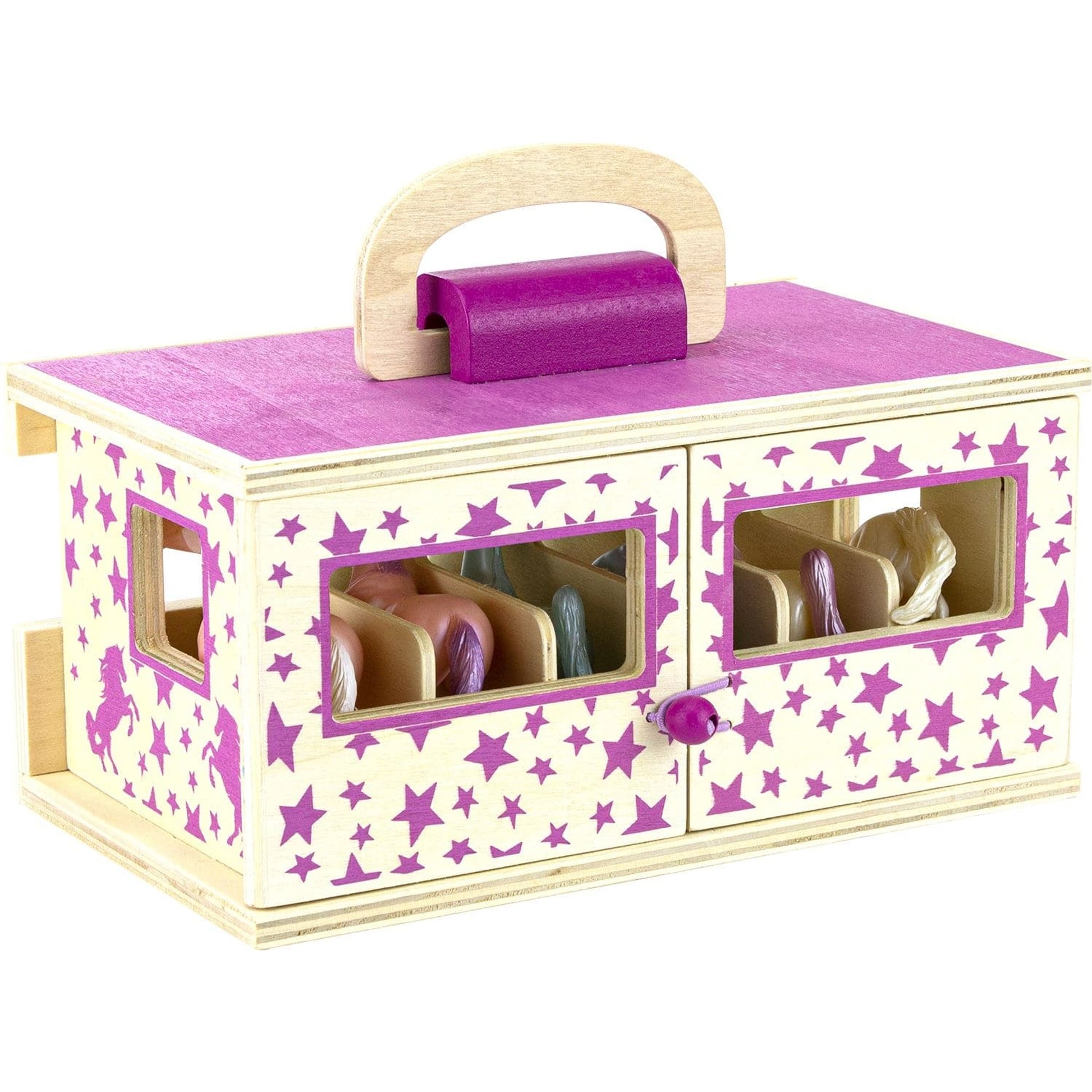 Breyer Unicorn Magic Wooden Carry Stable