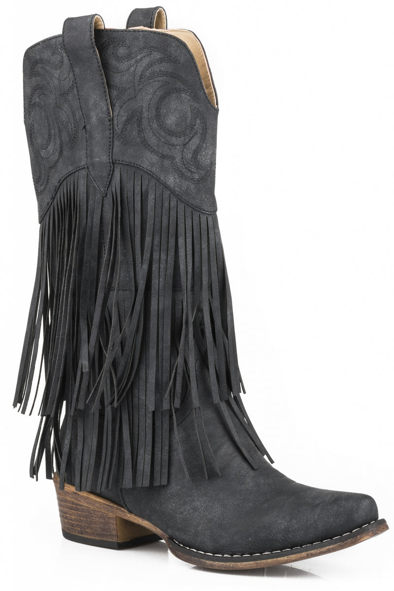 Roper Ladies Rickrack Snip Toe Boots