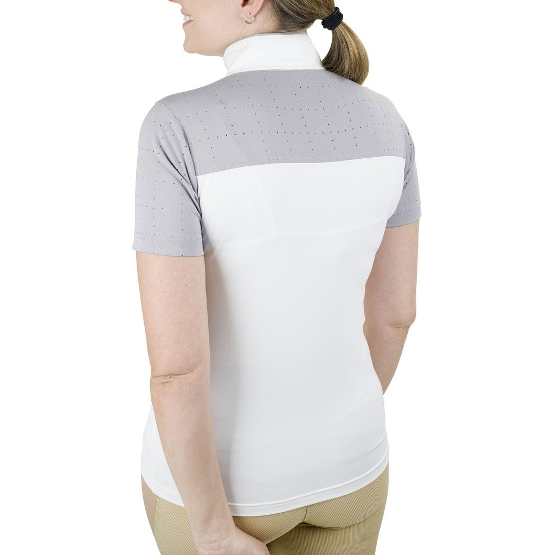 Equine Couture Ladies Magda EquiCool Short Sleeve Show Shirt