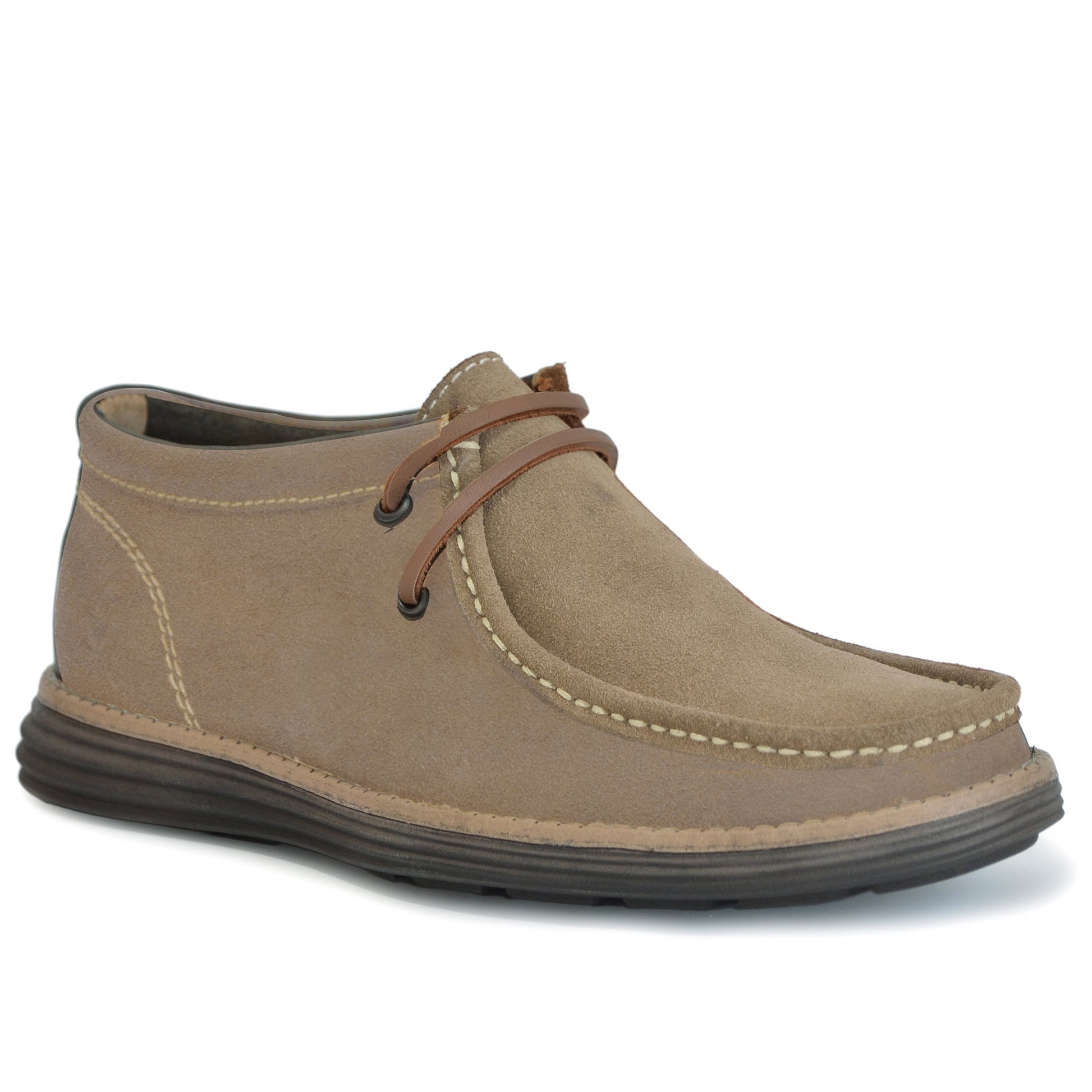 Stetson Mens Wyatt Suede Chukka Boots
