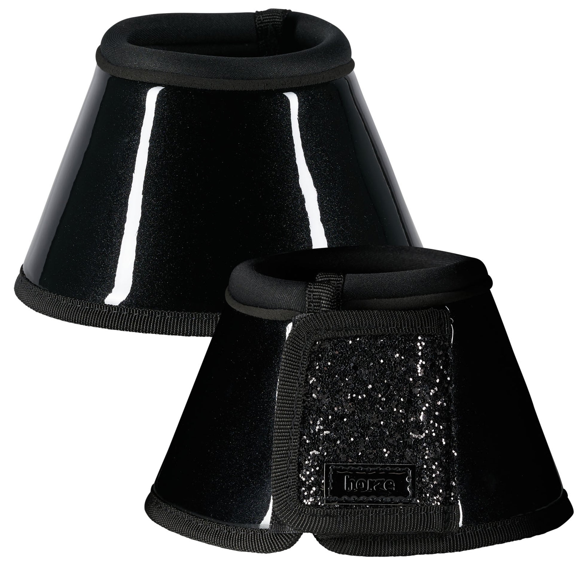 Horze Bell Boots with Glitter