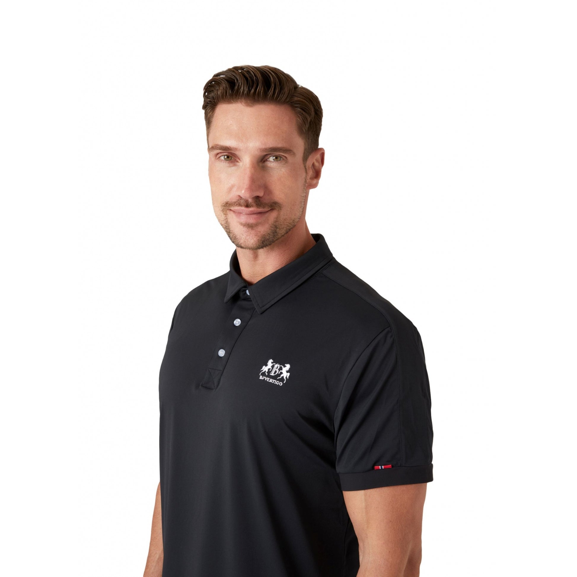 B Vertigo Flynn Mens Technical Polo Shirt