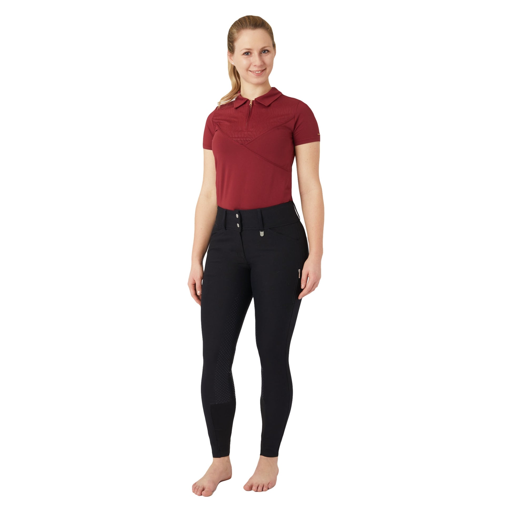 Horze Ladies Grand Prix Pro High Waist Full Seat Breeches