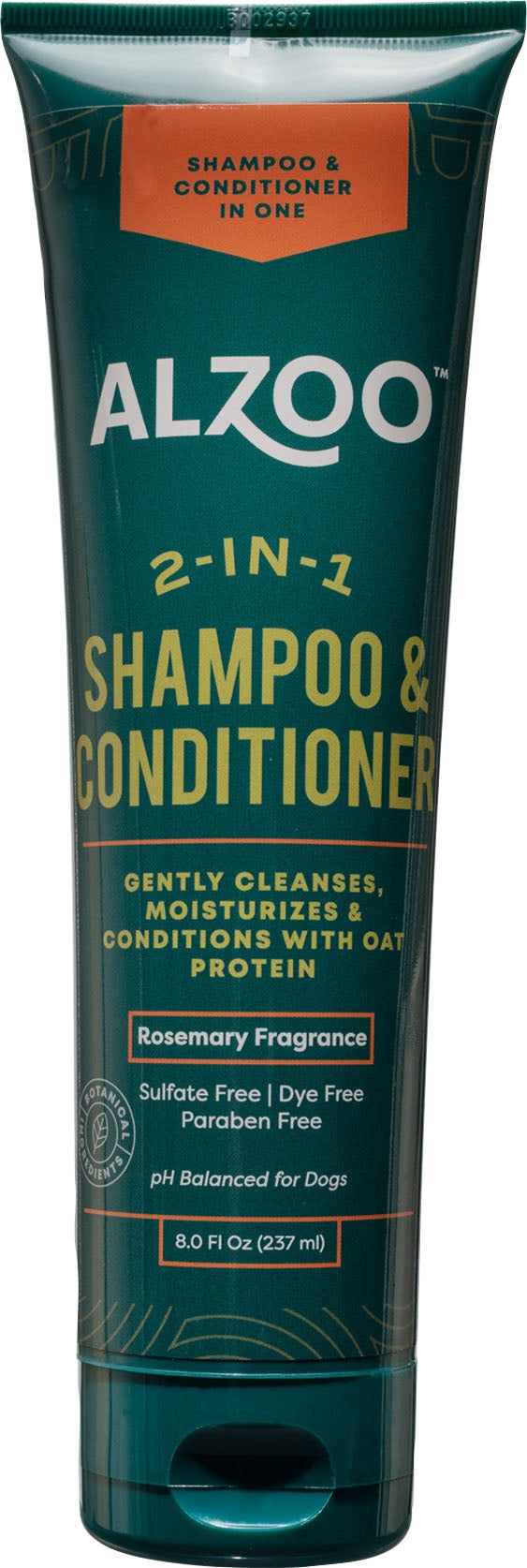 Alzoo Plant-Based 2-In-1 Dog Shampoo & Conditioner