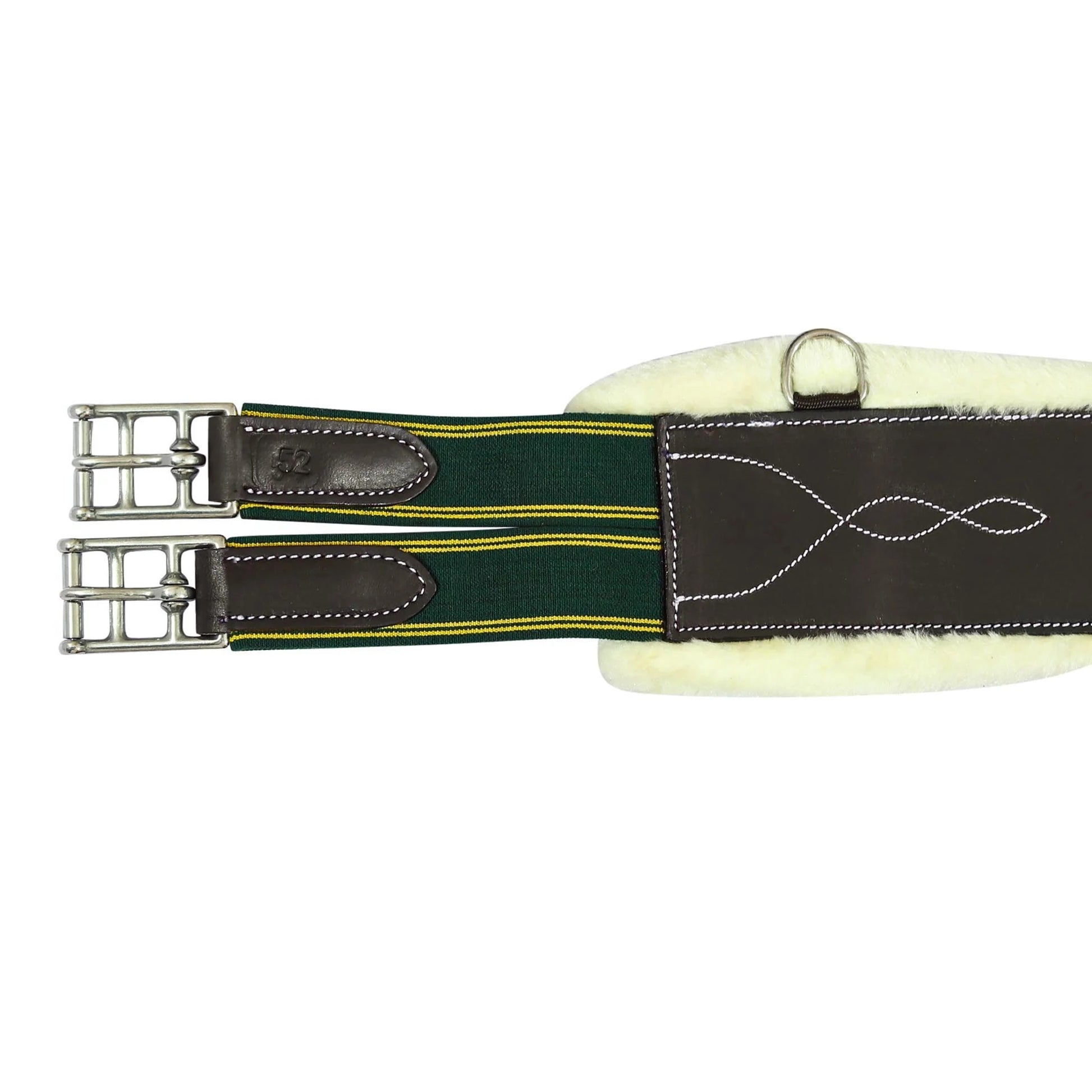 Henri de Rivel Anatomic Jumping Belly Guard Girth with Sherpa Fleece