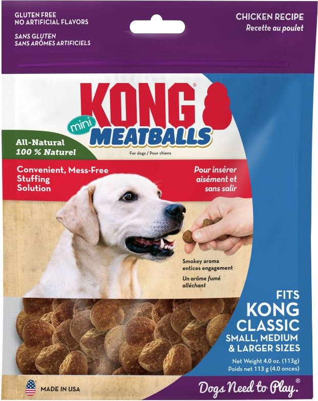 KONG Mini Meatballs For Dogs