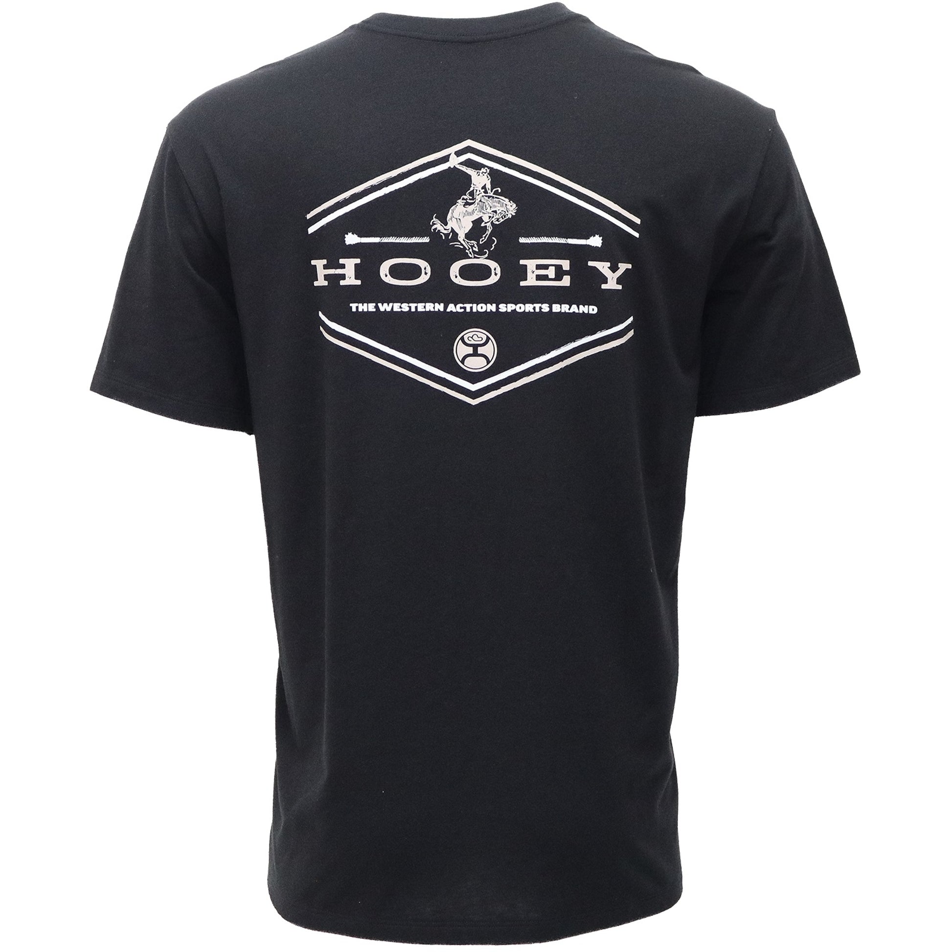 Hooey Mens Rocks Crew Neck Short Sleeve T-Shirt