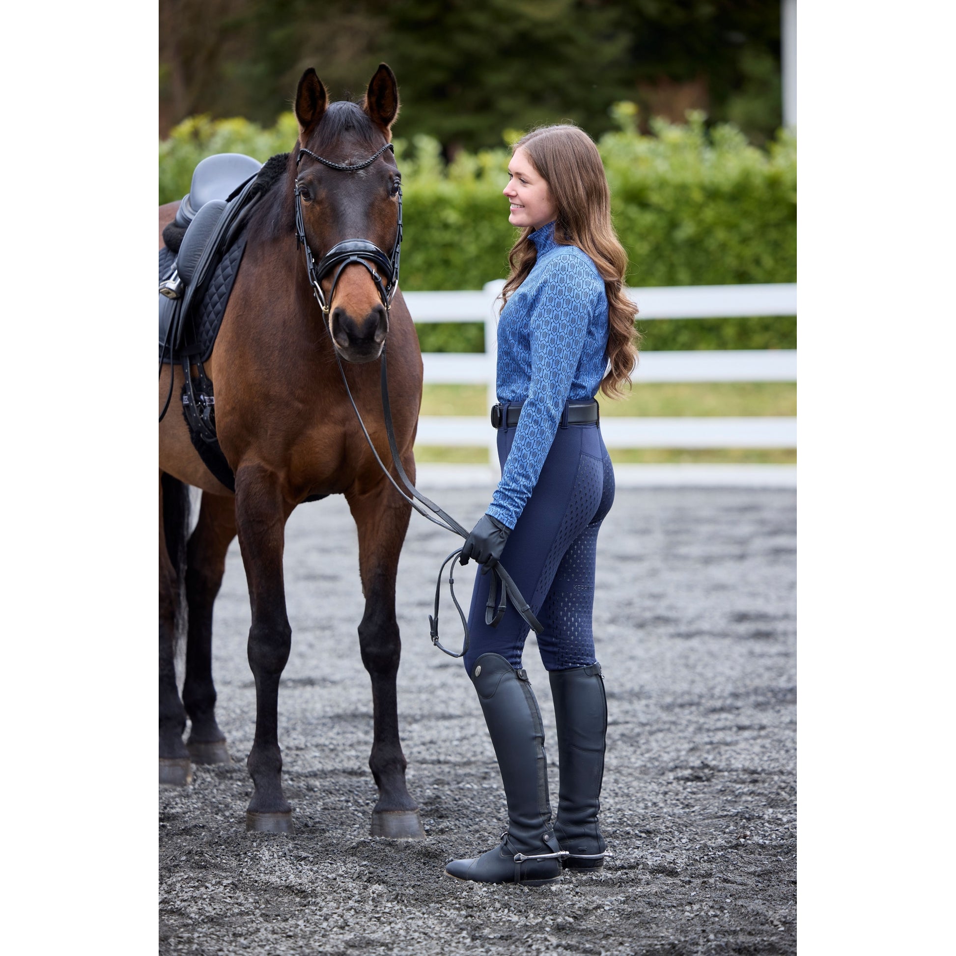 Kerrits Ladies Power Stretch Fleece Full Seat Pocket Riding Tights