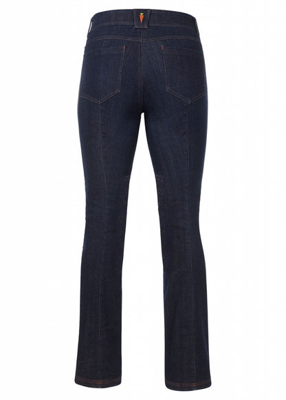 Kerrits Stretch Denim Silicone Knee Patch Bootcut Riding Pants - Regular