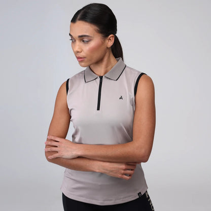 Aubrion React Sleeveless Tech Polo
