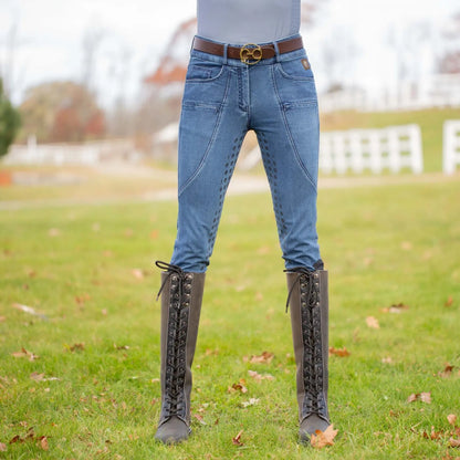 Equinavia Helena Ladies Denim Full Seat Breeches