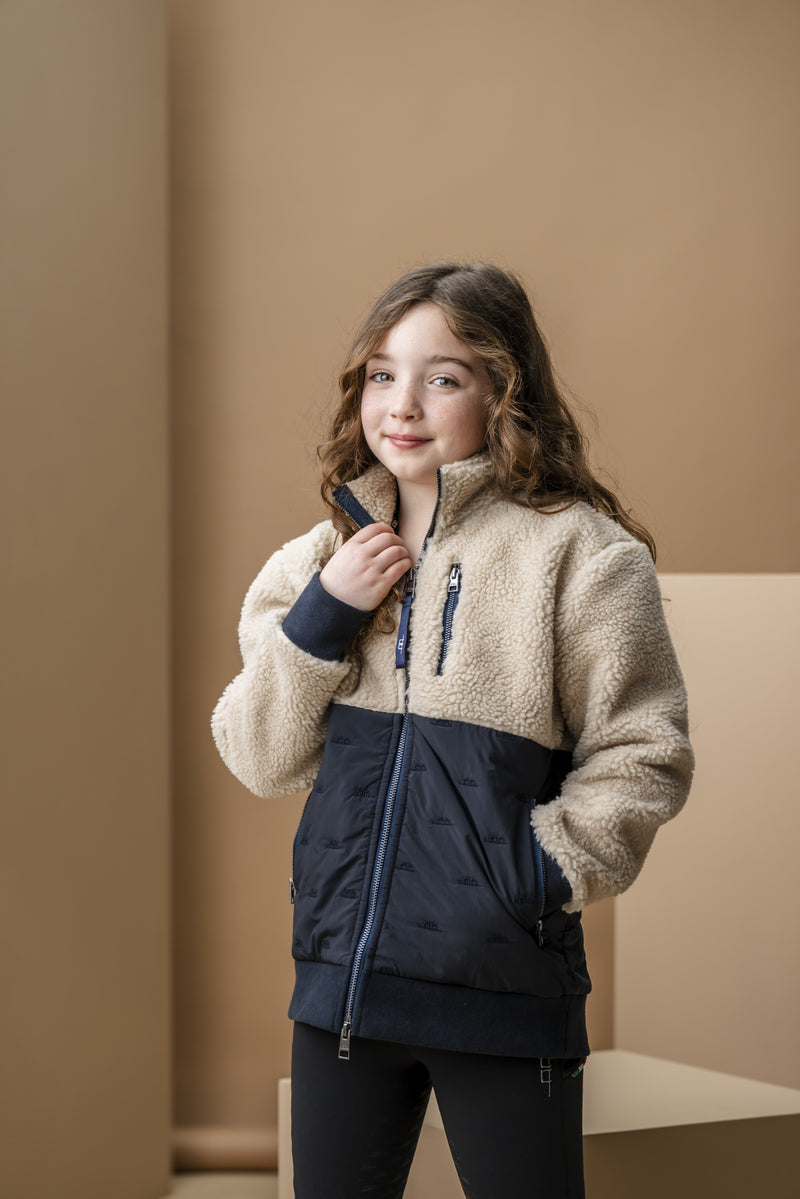 AA Kids Lori Zip Borg Fleece