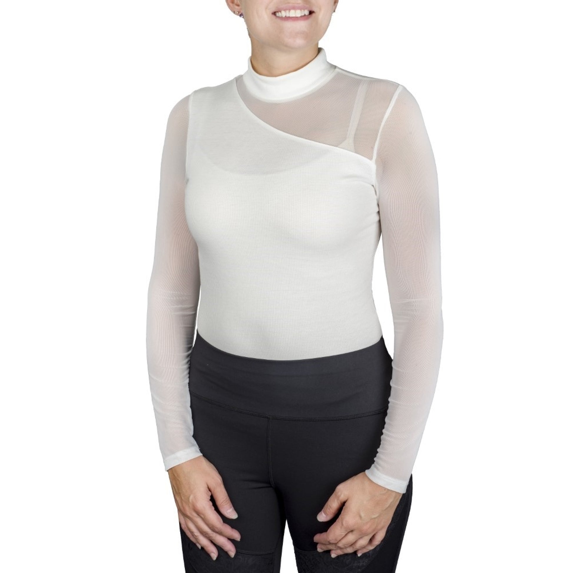 Equine Couture Spicy Girl Cocoa Long Sleeve Shirt