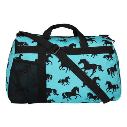 AWST Int'l Lila Silhouette Horse Duffle