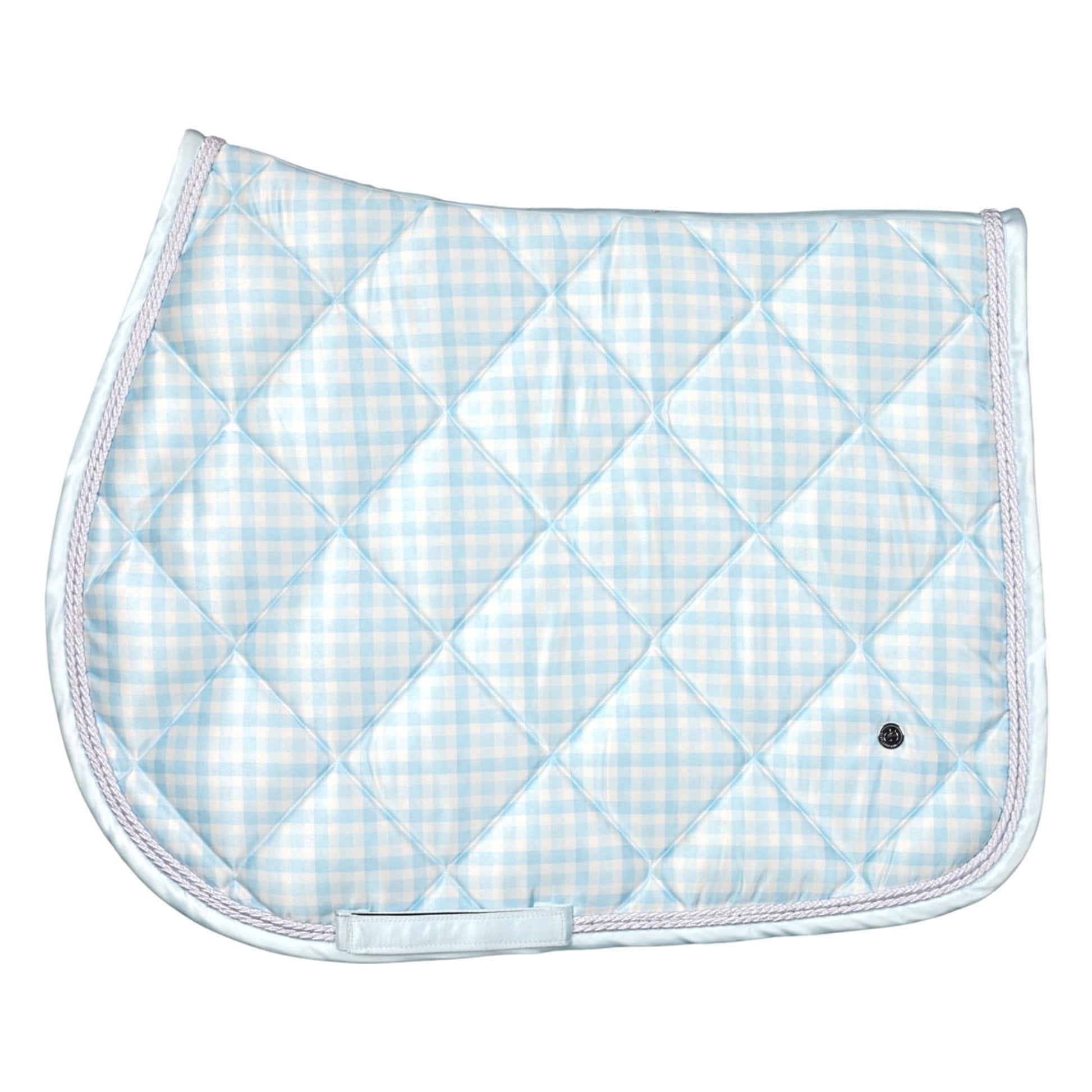 Dapplebay Gingham Jump Saddle Pad