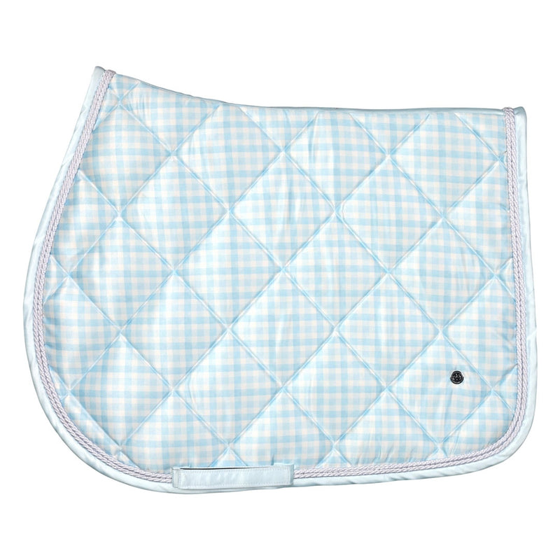 Dapplebay Gingham Jump Saddle Pad