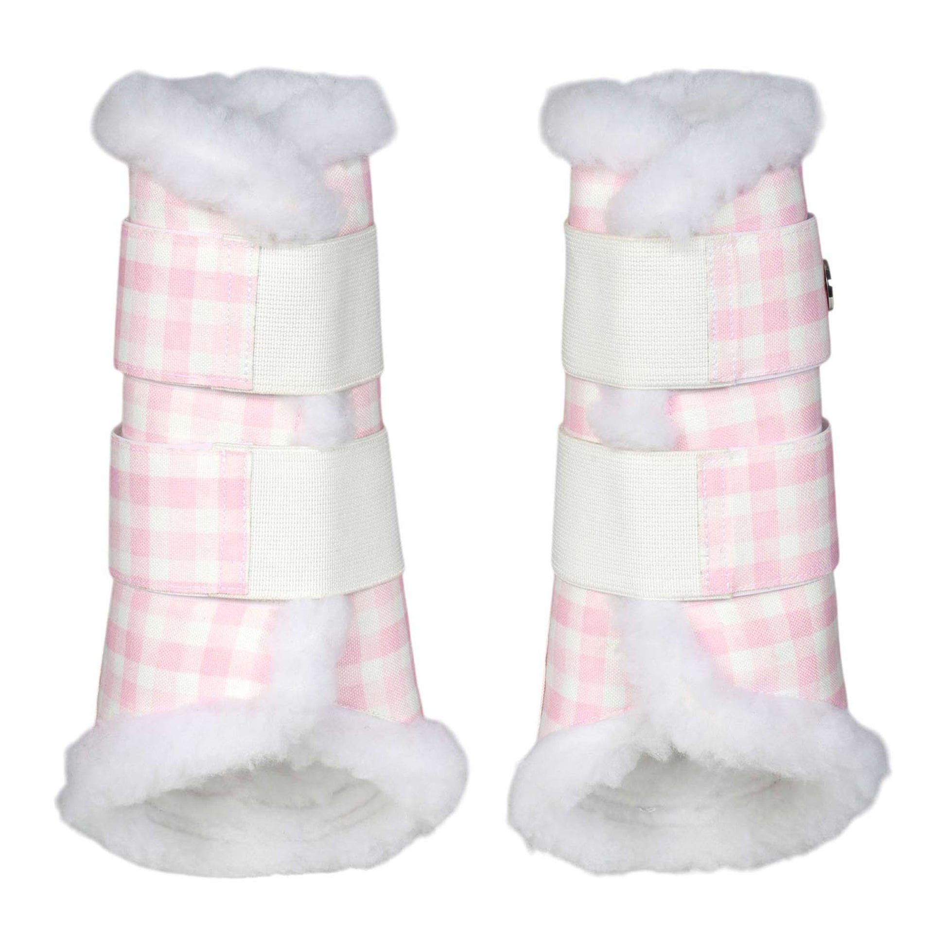 Dapplebay Gingham Brush Boots