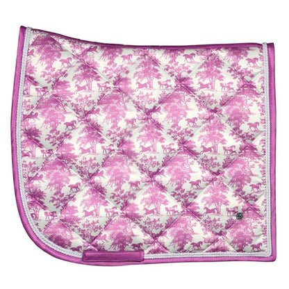 Dapplebay Equestrian Toile Dressage Saddle Pad