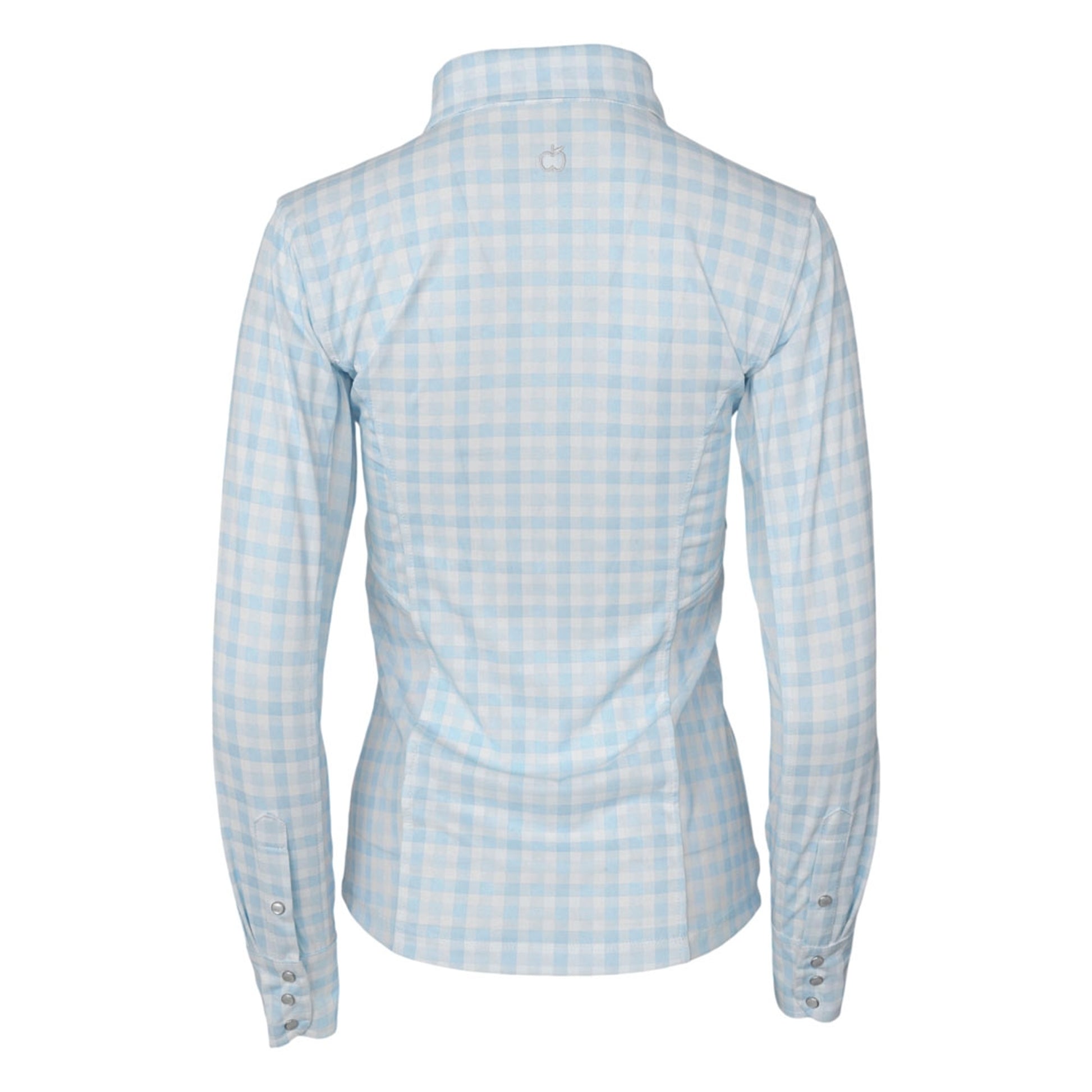 Dapplebay Ladies Gingham Button Down Western Shirt