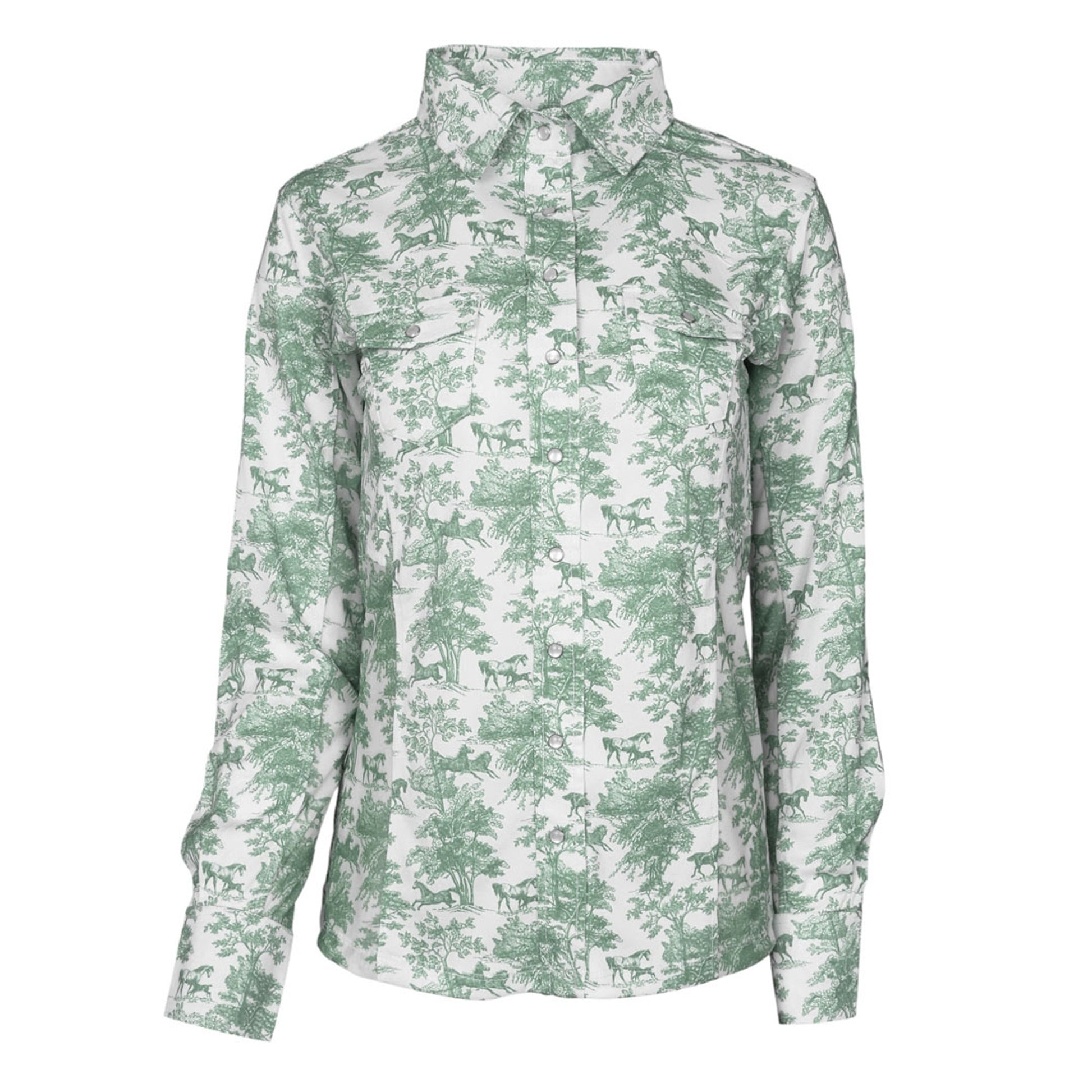 Dapplebay Ladies Equestrian Toile Western Shirt