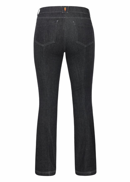 Kerrits Stretch Denim Silicone Knee Patch Bootcut Riding Pants - Tall