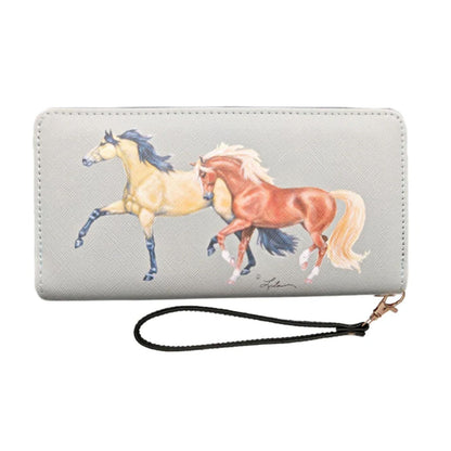 AWST Int'l Lila Wallet with Wristlet