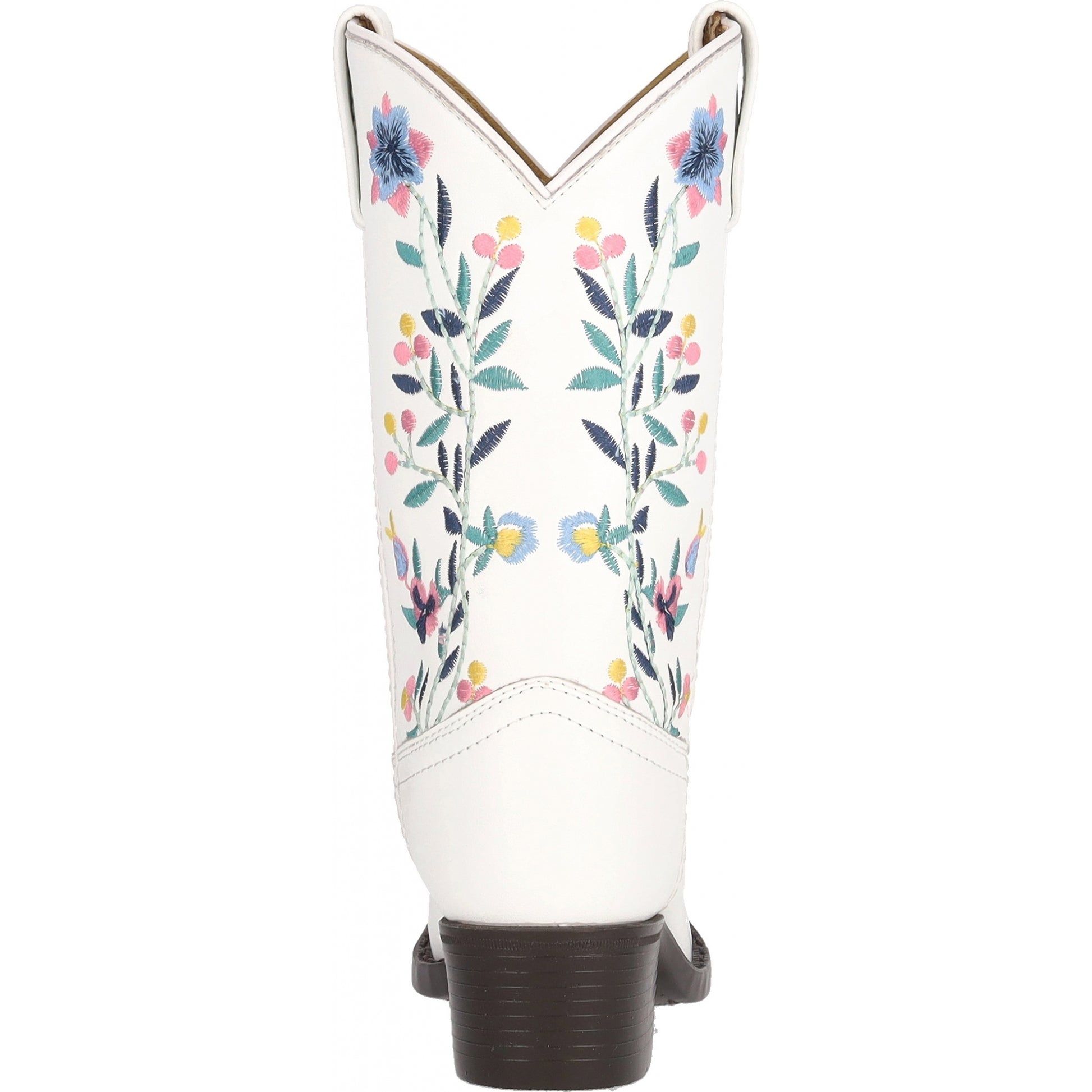 Smoky Mountain Youth Girls Lacey Leather Embroidered Western Boots