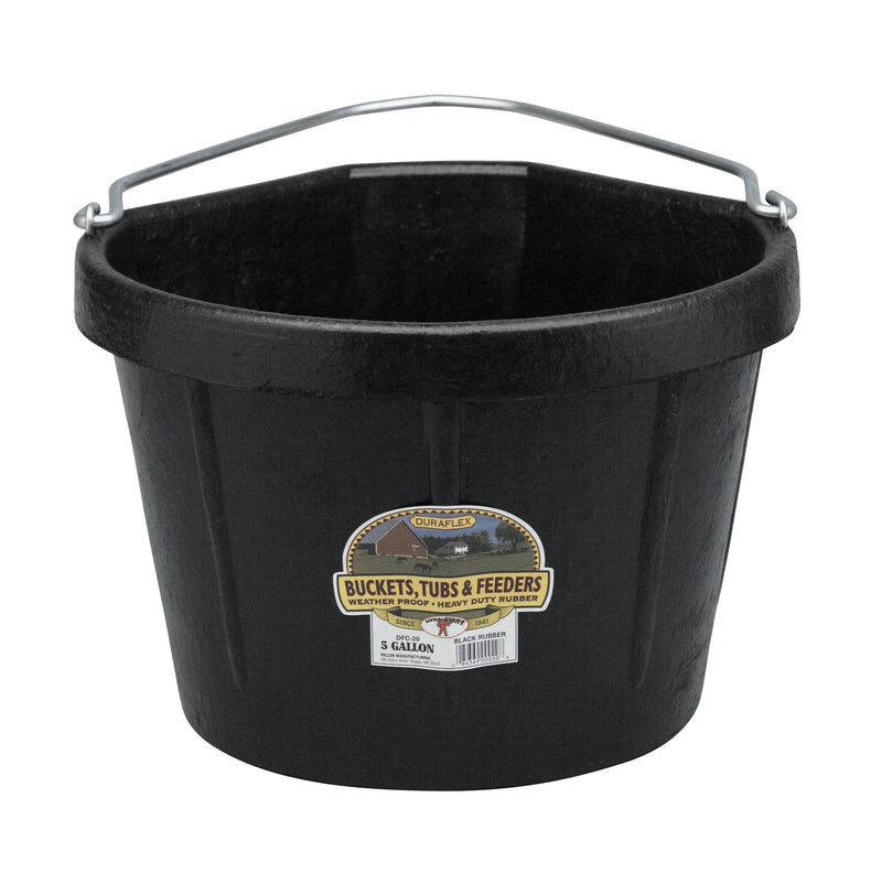 DuraFlex 5 Gallon Rubber Corner Bucket