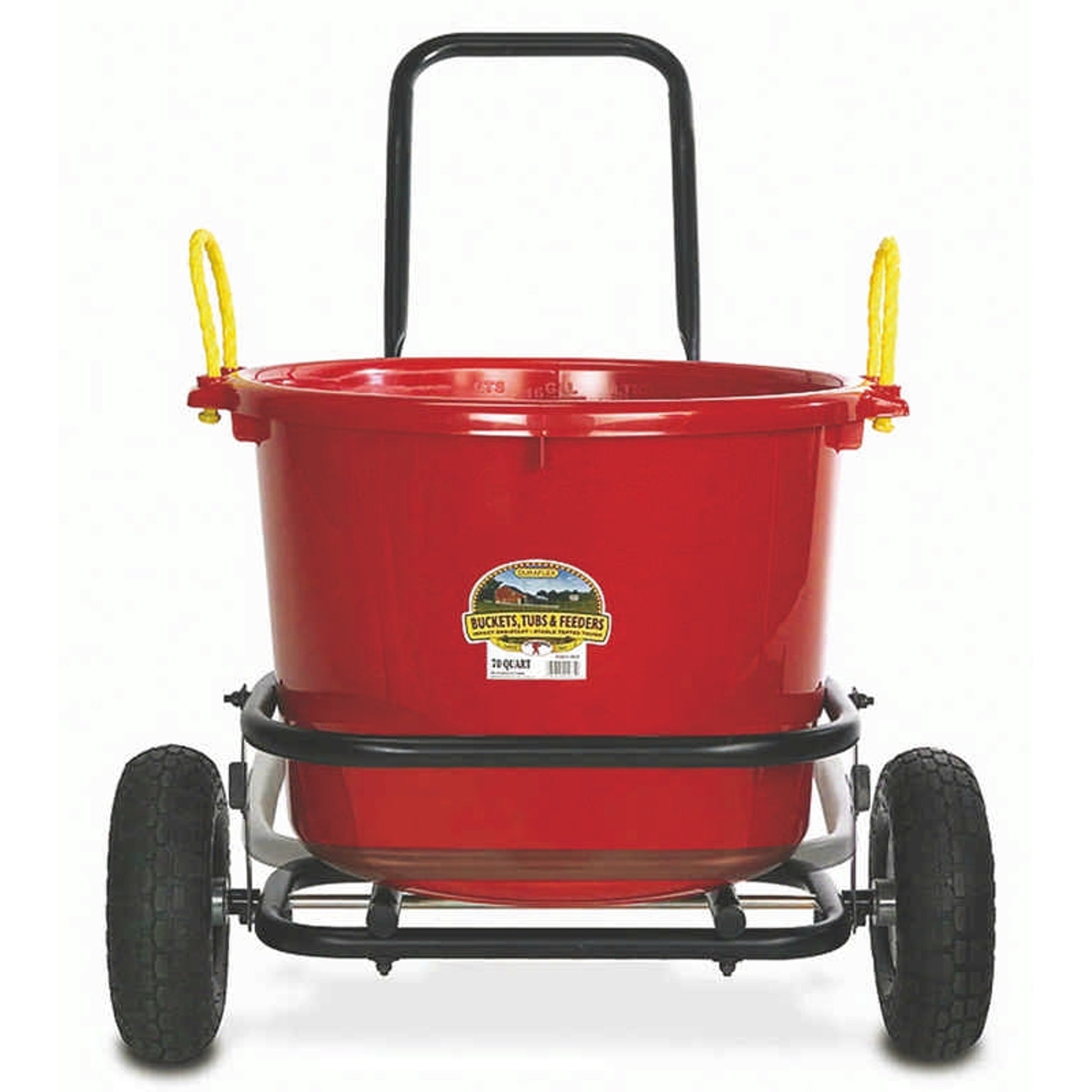 Little Giant 2-Wheel Muck Cart Pneumatic Tires