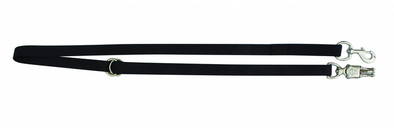 Perri's Black Elastic Cross Tie