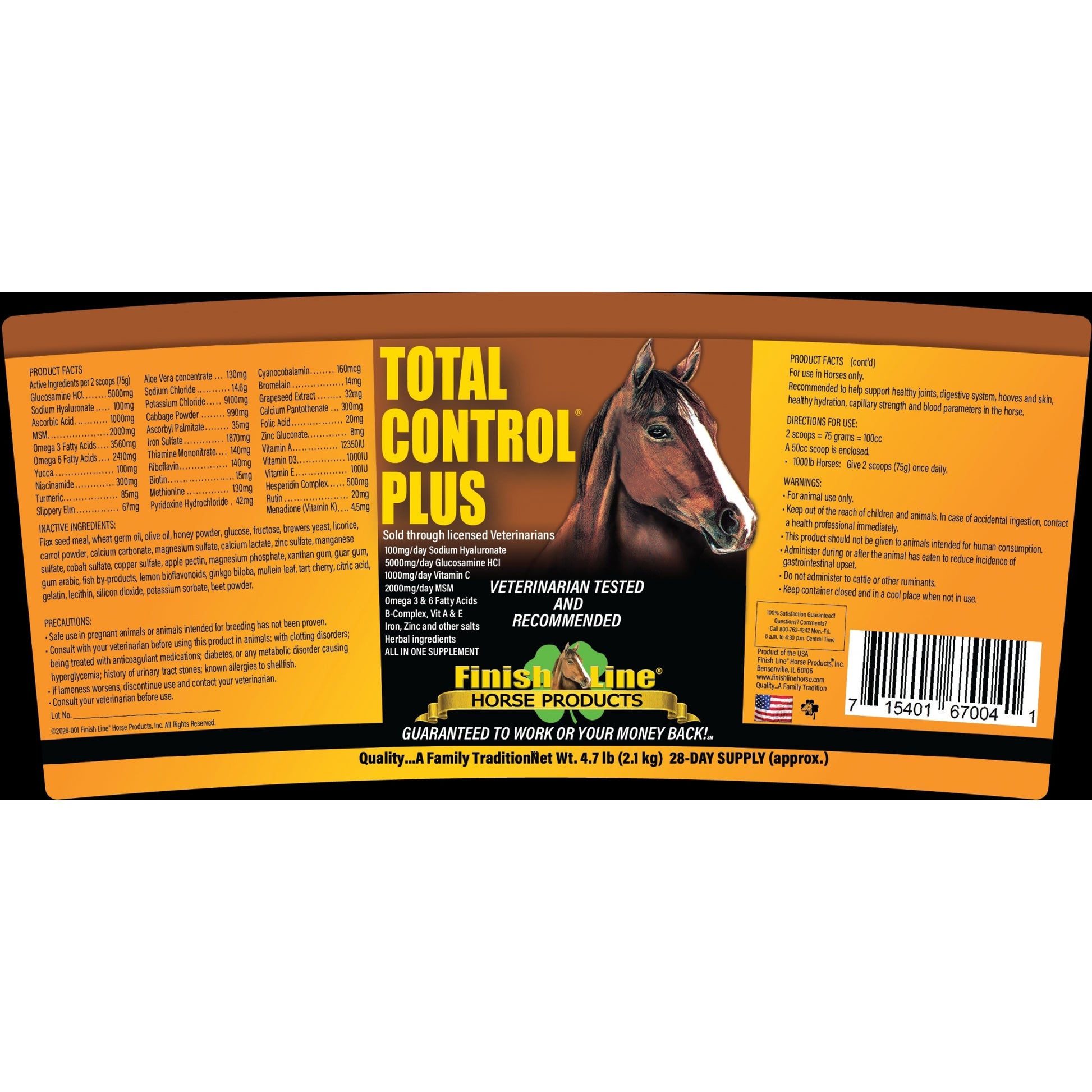 Finish Line Total Control Plus