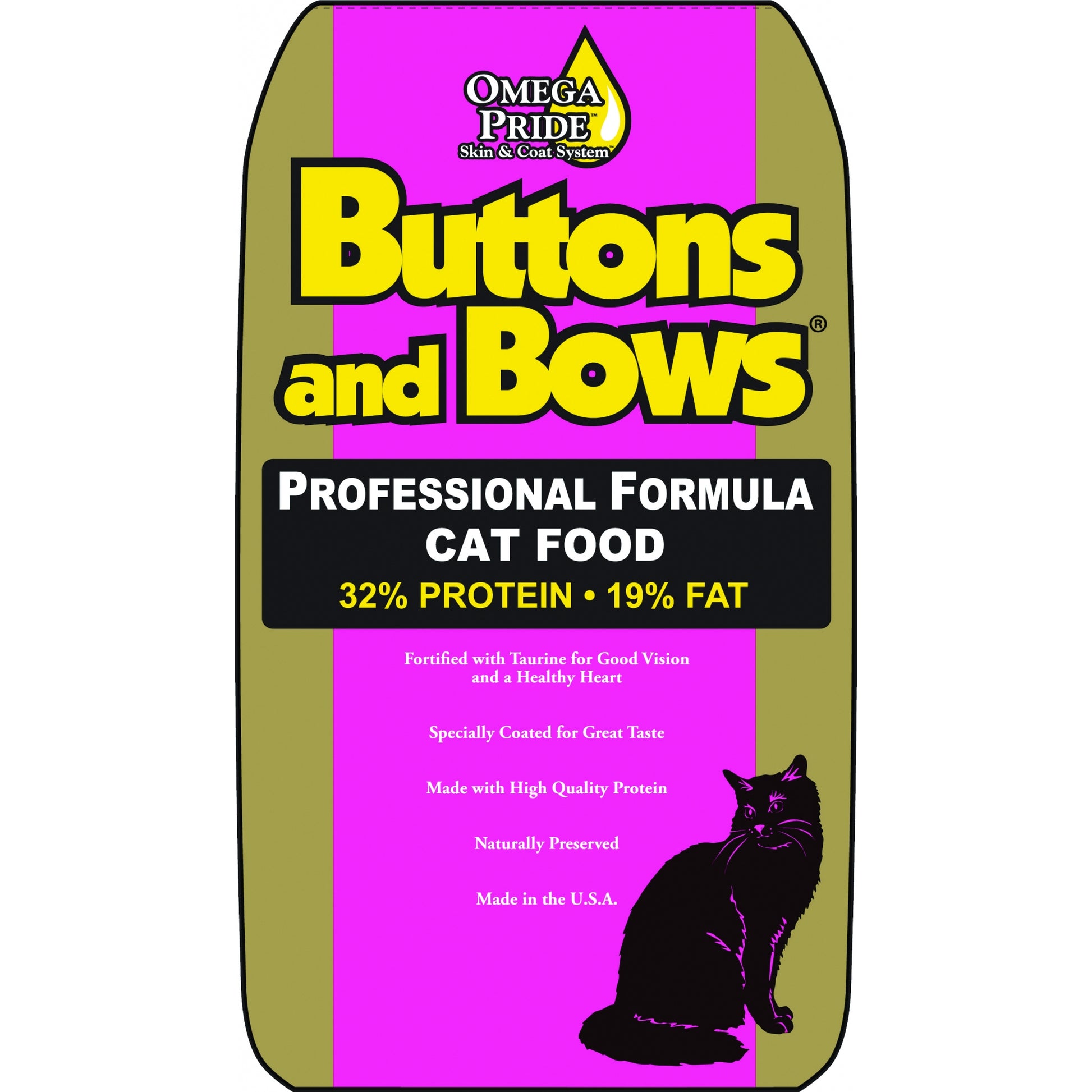 Triumph Buttons And Bows Cat Food - Chicken 40 lb