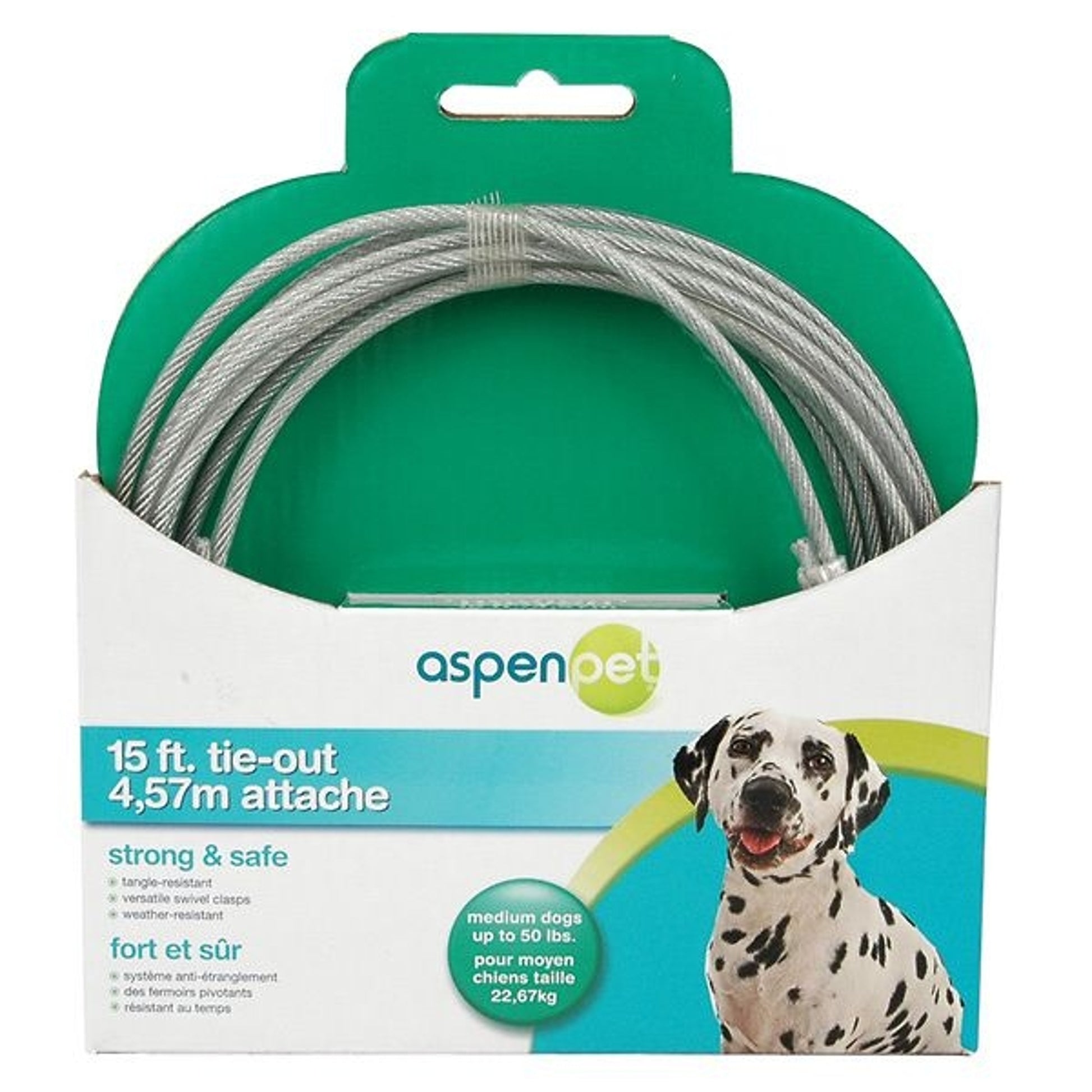 Aspen Pet Dog Tie Out Medium