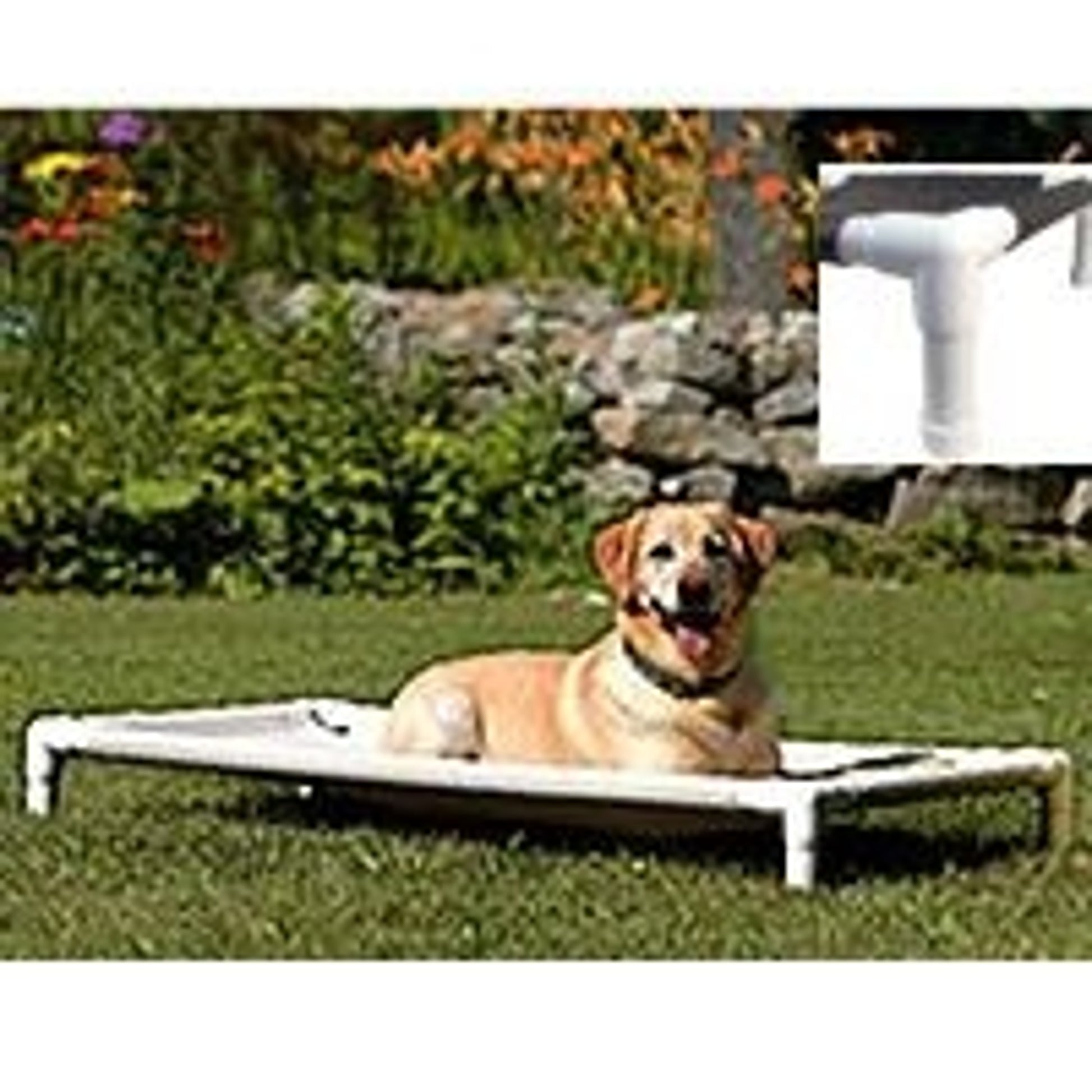 Pipe Dreams Outdoor Elevated Pet Bed