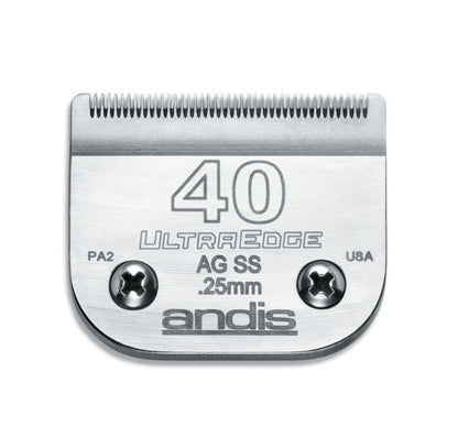 Andis UltraEdge Clipper Blade Size
