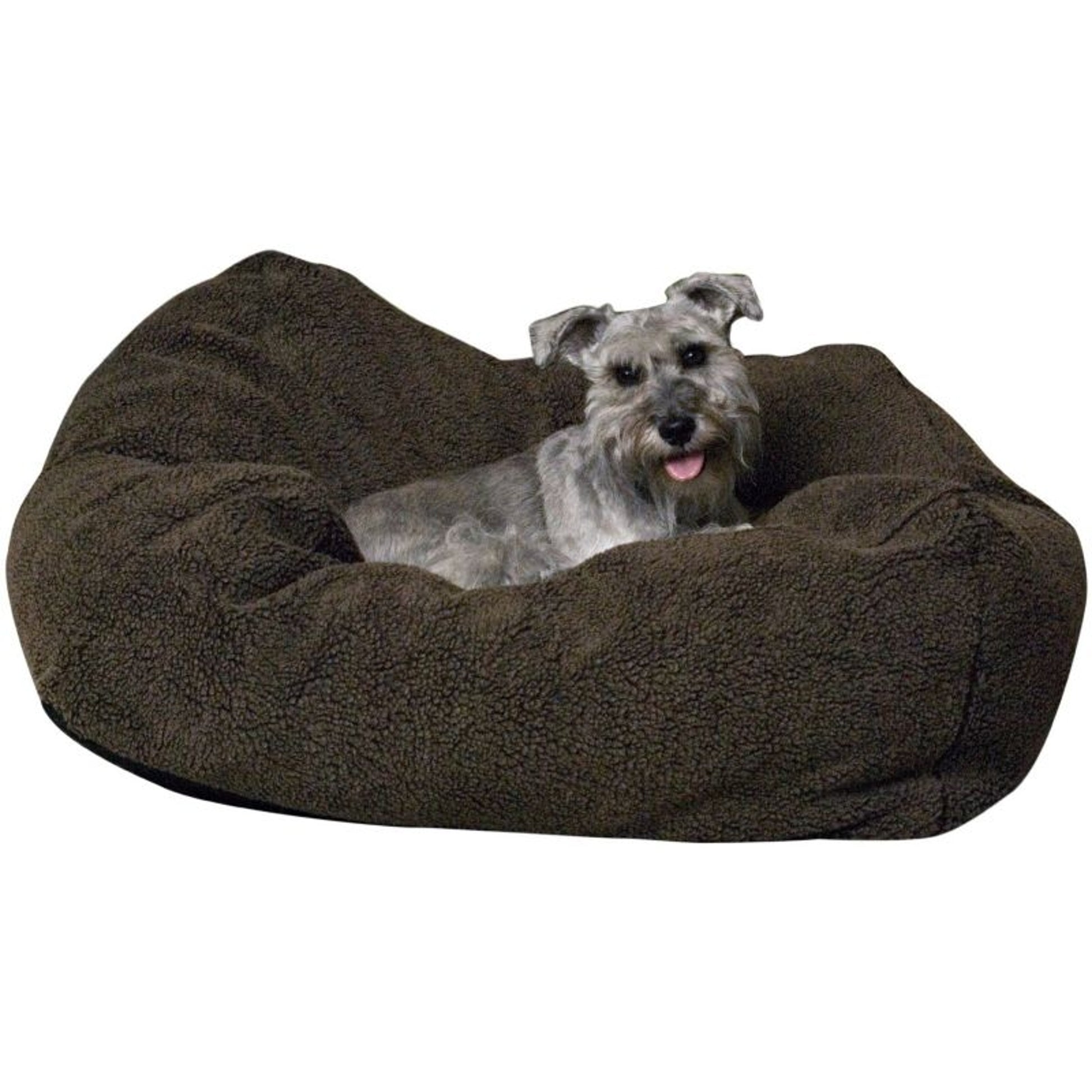 KH Mfg Cuddle Cube Mocha Dog Bed