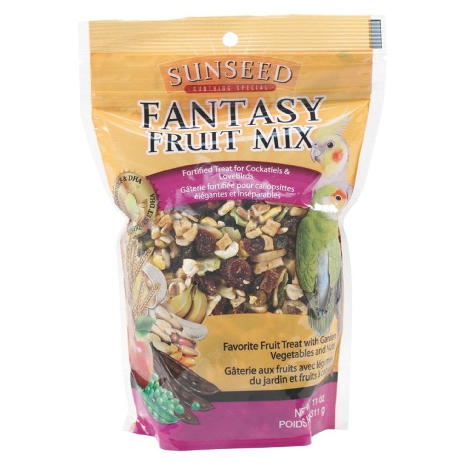 Sunseed Fantasy Fruit Mix Bird Treat