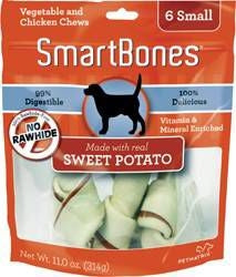 Smartbones Sweet Potato Mini/8 Pk Sweet Potato