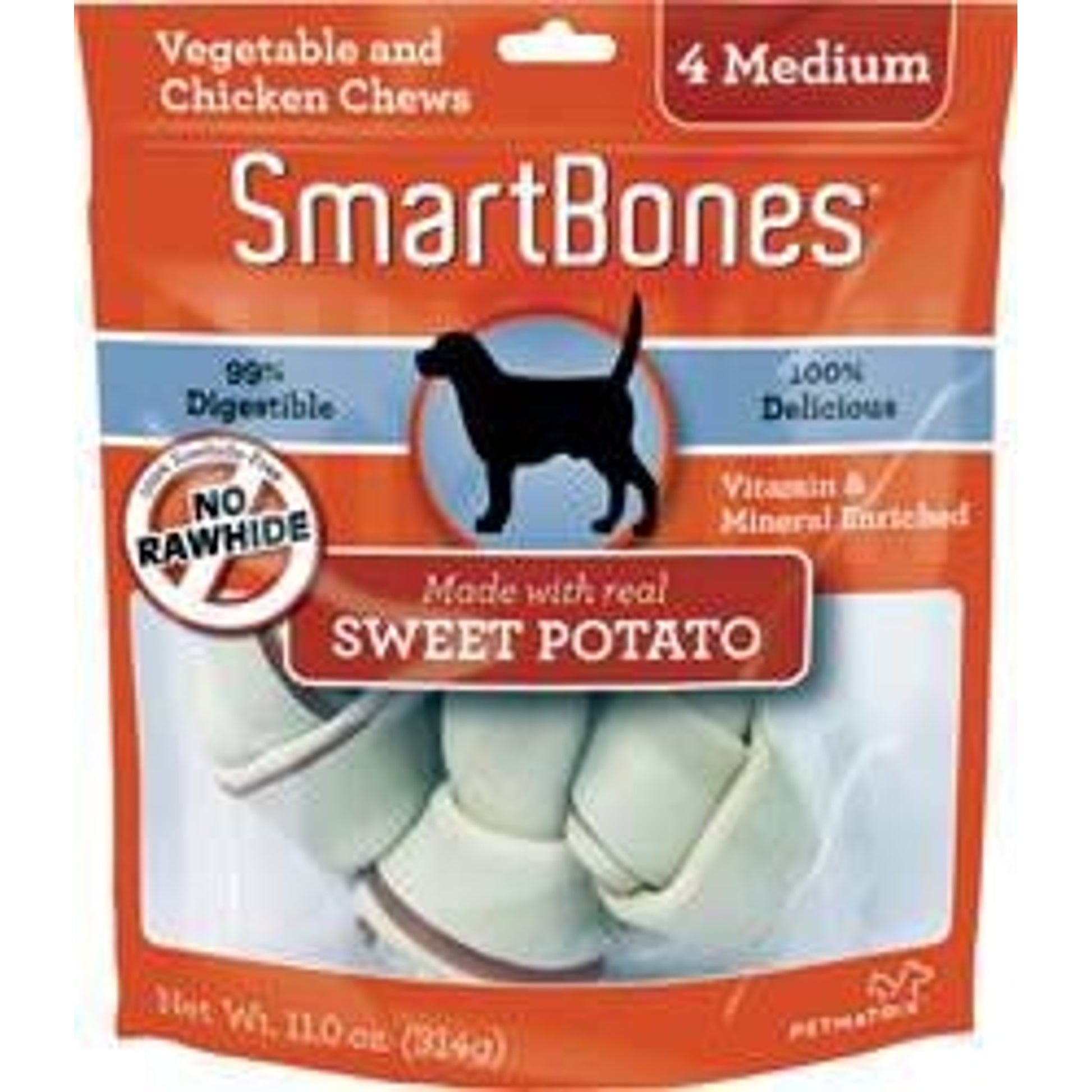 Smartbones Sweet Potato Mini/8 Pk Sweet Potato