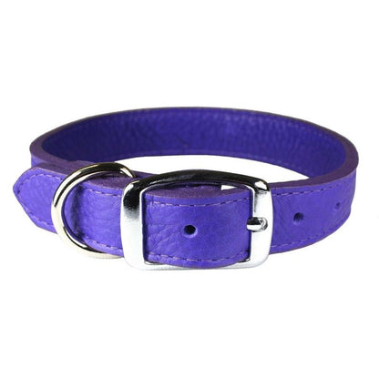 Luxe Leather Dog Collar