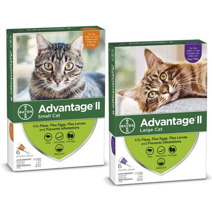 Advantage II for Cats 6-Month Supply