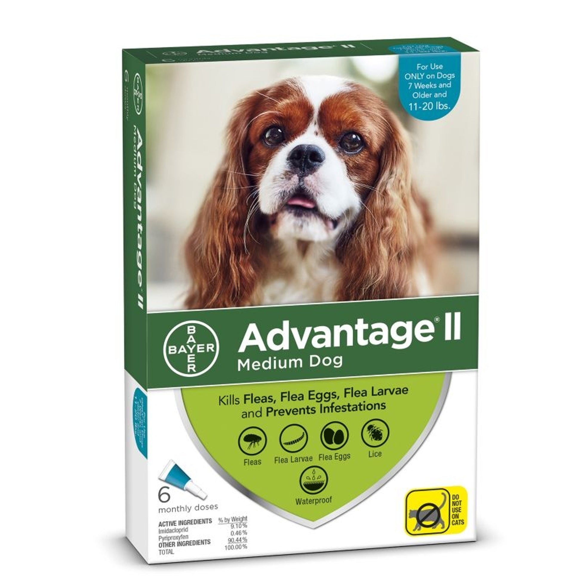 Advantage II for Dogs 4-Month Supply